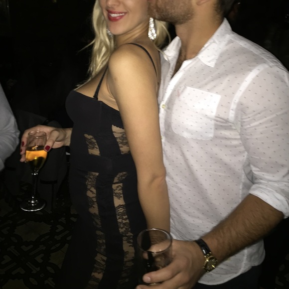 La Perla shape black Allure dress - Picture 3 of 12